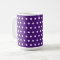 Royal Purple Polka Dot Pattern