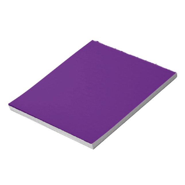 Royal purple (solid colour)  notepad (Rotated)