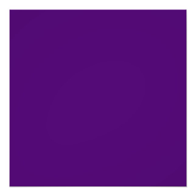 Royal purple (solid colour)  photo print (Front)
