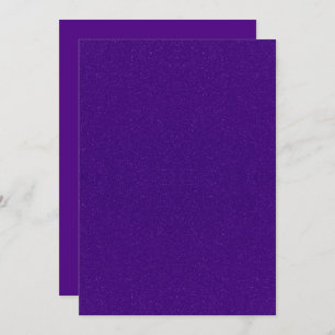 Royal Purple Sparkle Flat Save The Date Card