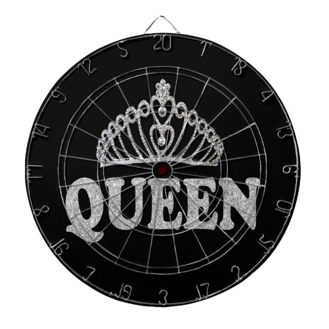 Royal Queen Crown Dartboard (Front)
