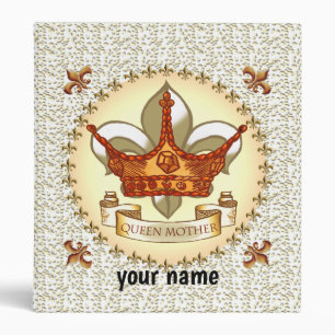 Royal Queen Mother custom binder