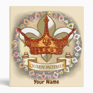 Royal Queen Mother  custom binder