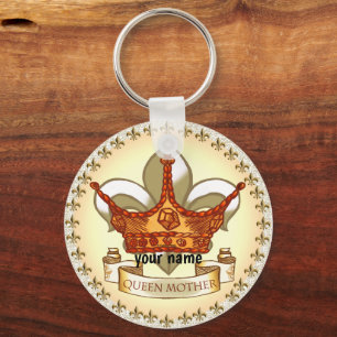 Royal Queen Mother keychain