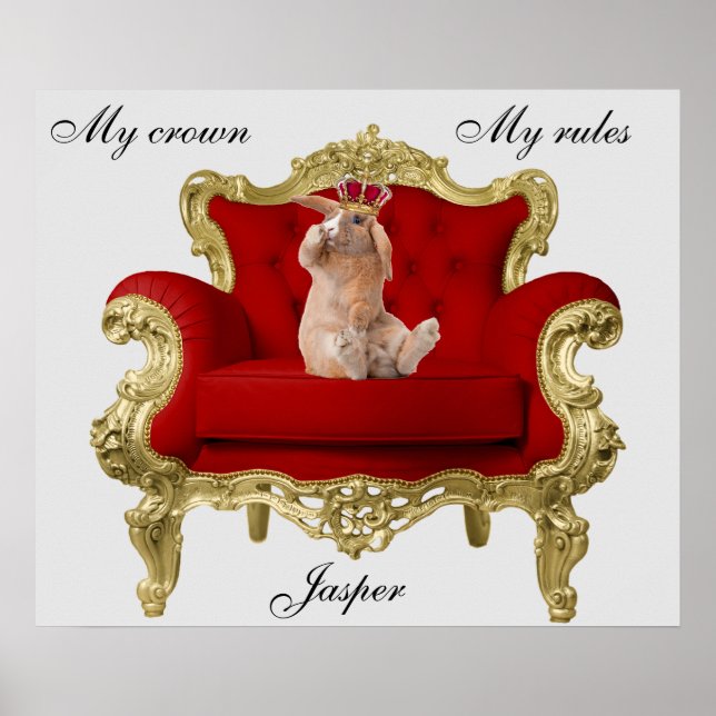 Royal Rabbit Poster (Front)
