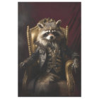 Royal Regal Raccoon King Decoupage