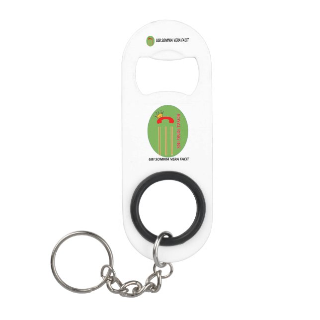 Royal Ringins Bottle Opener Keychain Bottle Opener (Front)