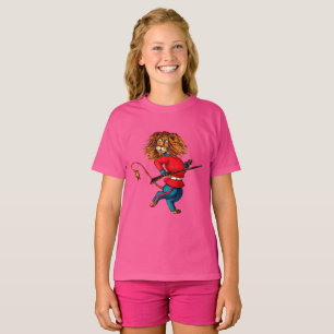 Royal Roar: British Lion Retro Funny T-Shirt