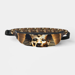 **"Royal Roar: The Golden Pharaoh Lion"** Fanny Pack