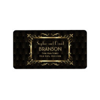 Royal Roaring 20s Gold Art Deco Wedding