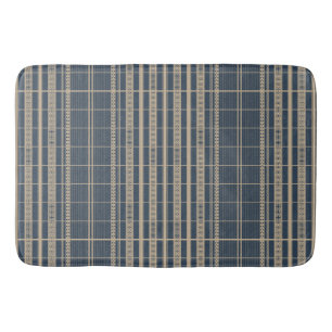 Royal Roots: African Mali Pattern Bath Mat