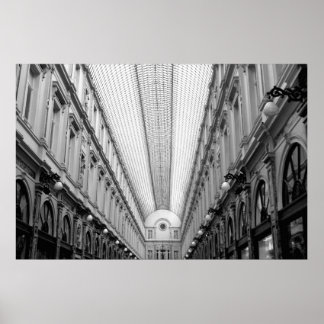 Royal Saint Hubert Galleries, Brussels, Belgium Poster