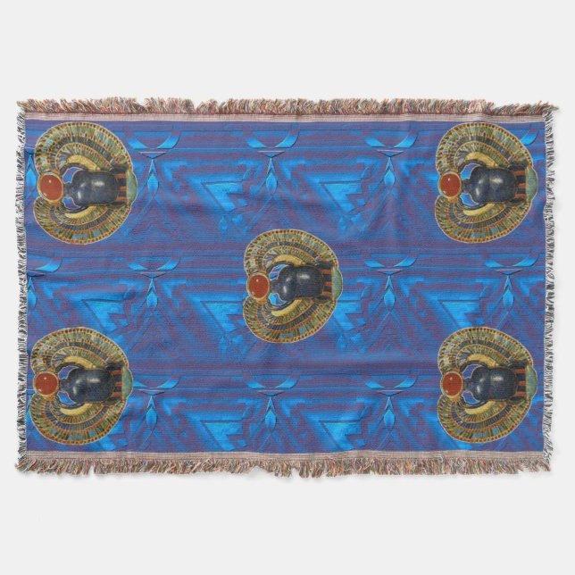 Royal Scarab Throw (Front)
