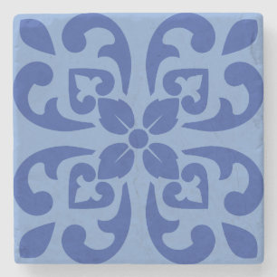 Royal Scroll Blossom Coaster 