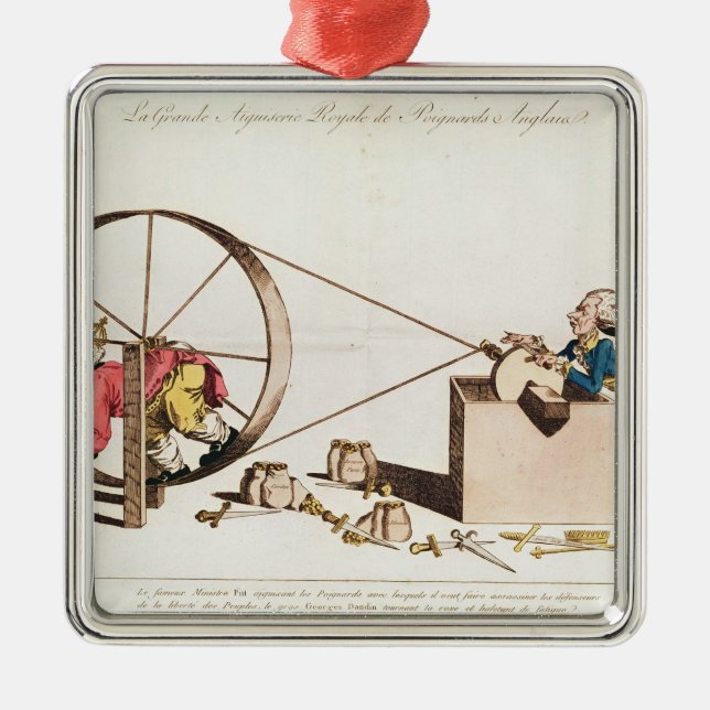 Royal Sharpening Service Metal Ornament (Front)