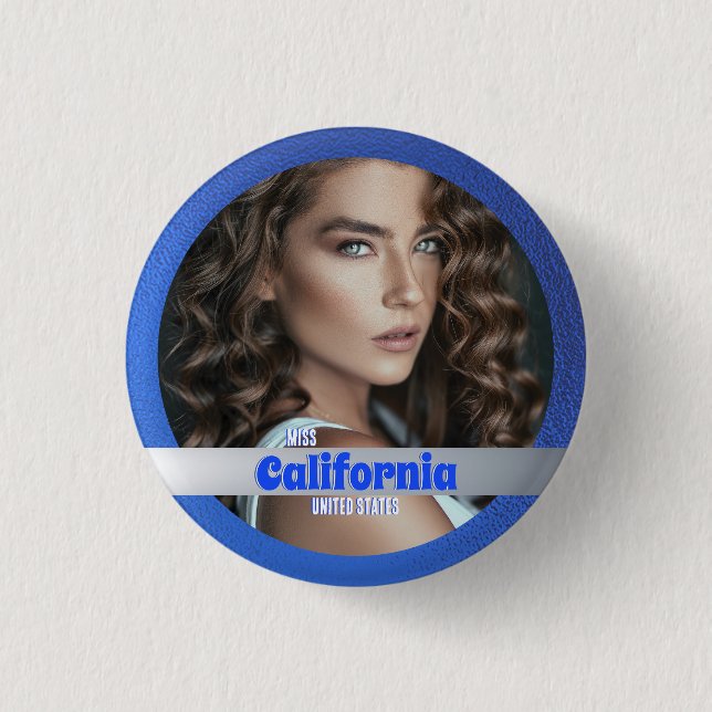 Royal Shine Pageant Photo Button (Front)