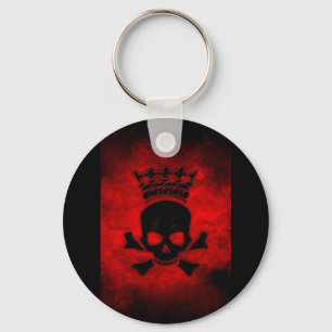 Royal Skull Crown Keychain