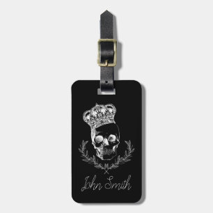 Royal Skull Luggage Tag