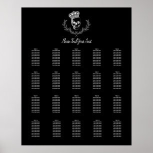 Royal Skull Reception Seating Chart