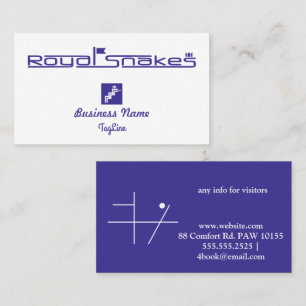 Royal Snakes Blue Étiquette