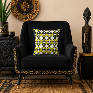 Royal Solaris Throw Pillow