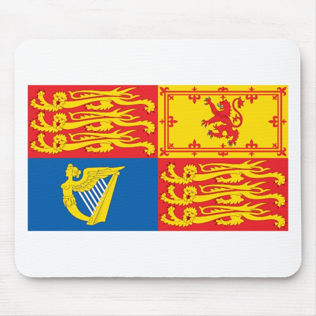 Royal Standard of The United Kingdom Mouse Pad (Front)