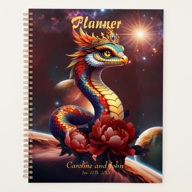 Royal star serpent of the universe. planner (Front)