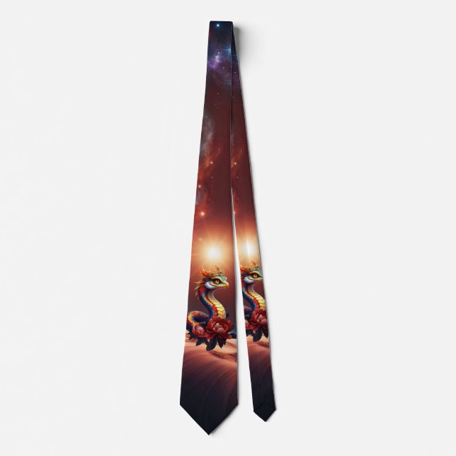 Royal star serpent of the universe.  tie (Front)