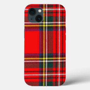 Royal Stewart Clan Tartan Plaid iPhone 13 Case