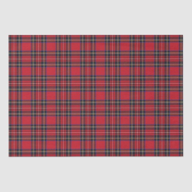 Royal Stewart Clan Tartan  Tissue Paper (Front)