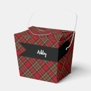 Royal Stewart Scottish Tartan Plaid Pattern Favor Box
