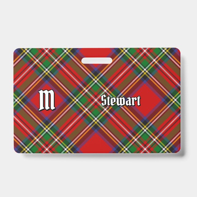 Royal Stewart Tartan Badge (Front)