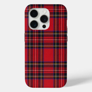 Royal Stewart Tartan iPhone 15 Pro Case