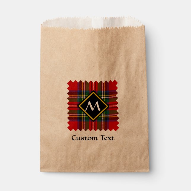 Royal Stewart Tartan Favour Bag (Front)