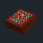 Royal Stewart Tartan Gift Box<br><div class="desc">Royal Stewart traditional tartan with modern colours. Featuring red and green colours is ideal for Christmas decoration. Seamless pattern. Custom text and monogram.</div>