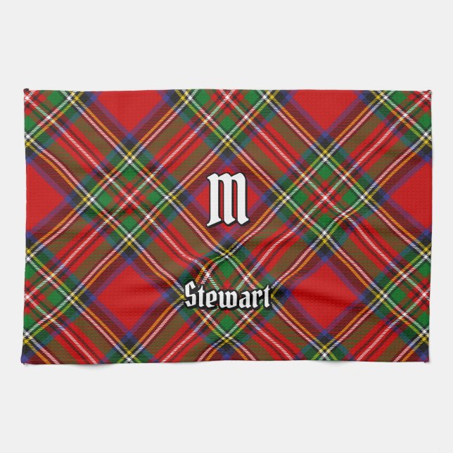 Royal Stewart Tartan Kitchen Towel (Horizontal)