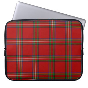 Royal Stewart Tartan Laptop Case