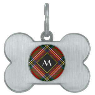 Royal Stewart Tartan Pet ID Tag
