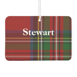 Royal Stewart Tartan Plaid Air Freshener