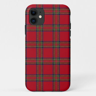 Royal Stewart Tartan Plaid iPhone, Plus, Pro Case