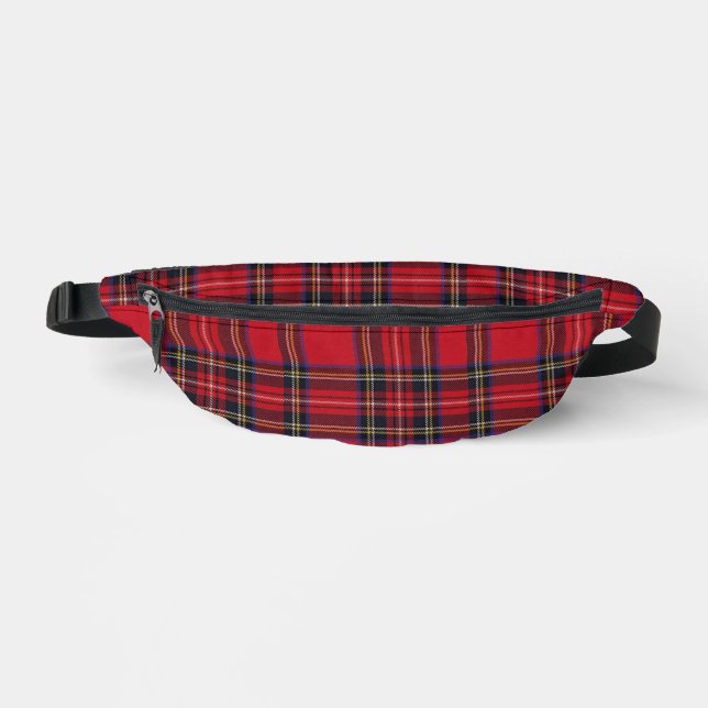 Royal Stewart tartan plaid Print Cut Sac à coudre (Recto)