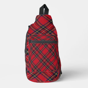Royal Stewart tartan plaid Print Cut Sew Bag