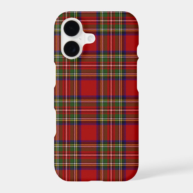 Royal Stewart Tartan Plaid Scottish Pattern (Back)