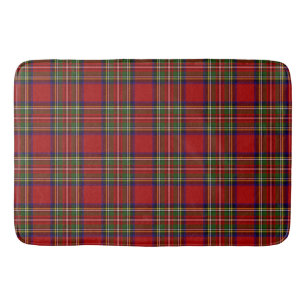 Royal Stewart Tartan Plaid Scottish Pattern Bath Mat