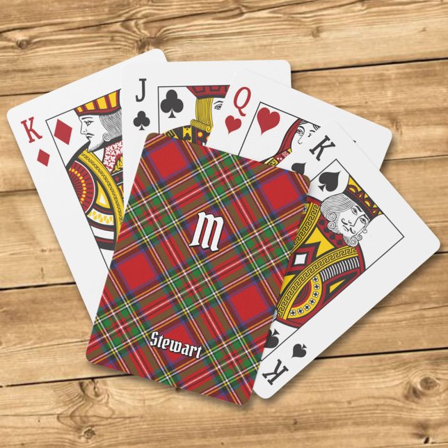Royal Stewart Tartan Playing Cards (Creator Uploaded)