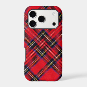 Royal Stewart tartan red black plaid