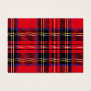 Royal Stewart tartan red black plaid