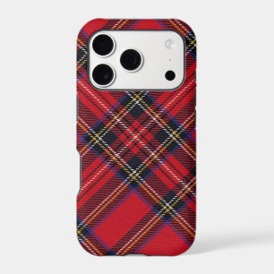 Royal Stewart tartan red black plaid