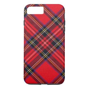 Royal Stewart tartan red black plaid iPhone 8 Plus/7 Plus Case