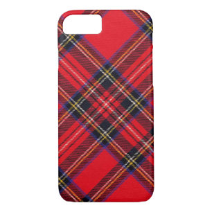 Royal Stewart tartan red black plaid Case-Mate iPhone Case